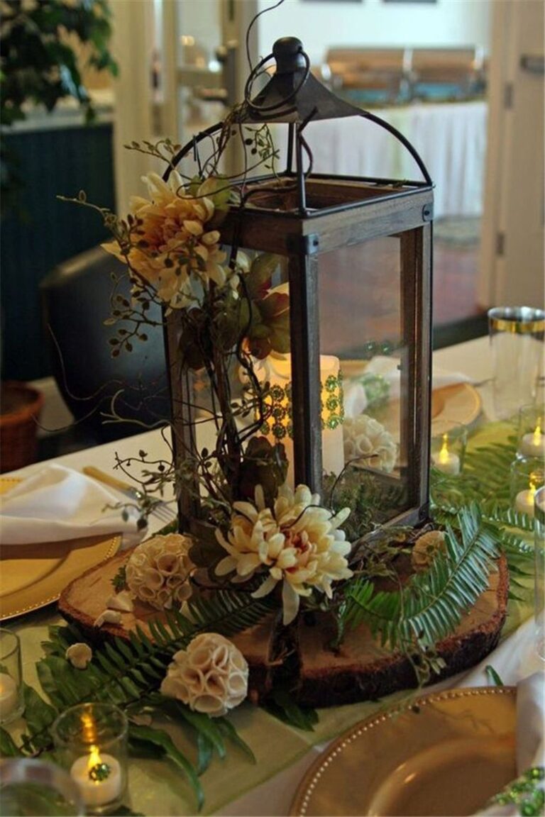 Lantern Centerpiece Ideas for Dining and Coffee Tables